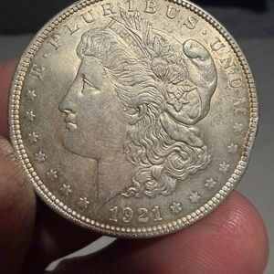 1921 90% silver Morgan dollar